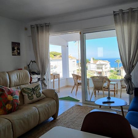 Beach House With Beautiful Sea View La Cala De Mijas Extérieur photo