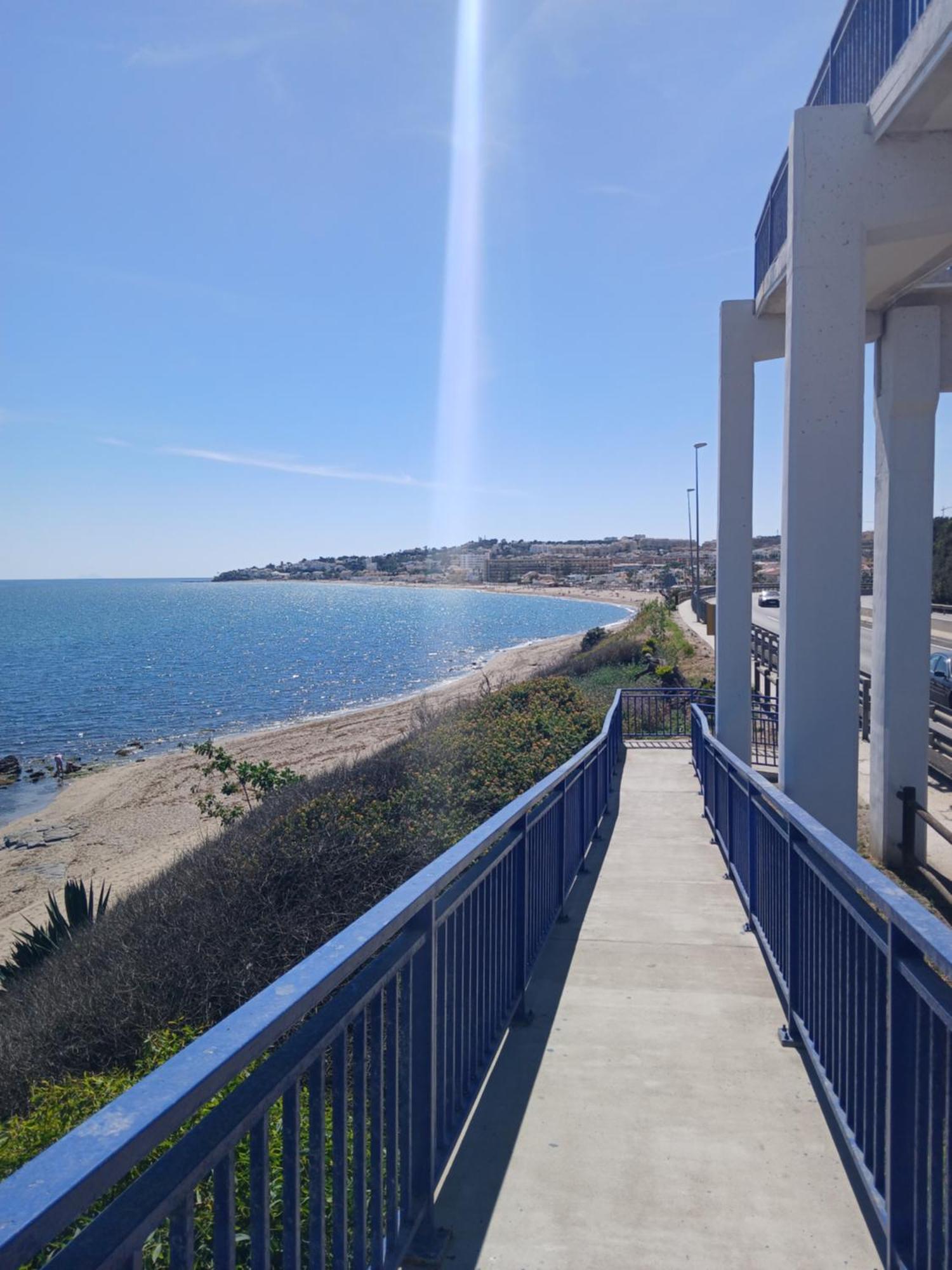 Beach House With Beautiful Sea View La Cala De Mijas Extérieur photo