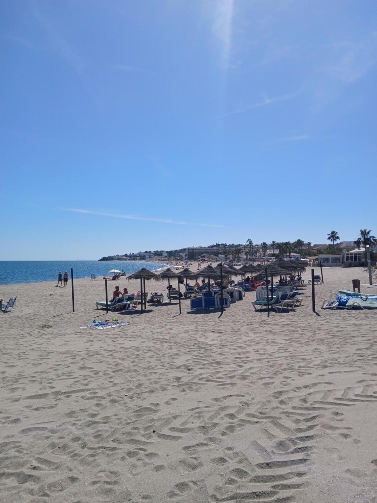 Beach House With Beautiful Sea View La Cala De Mijas Extérieur photo