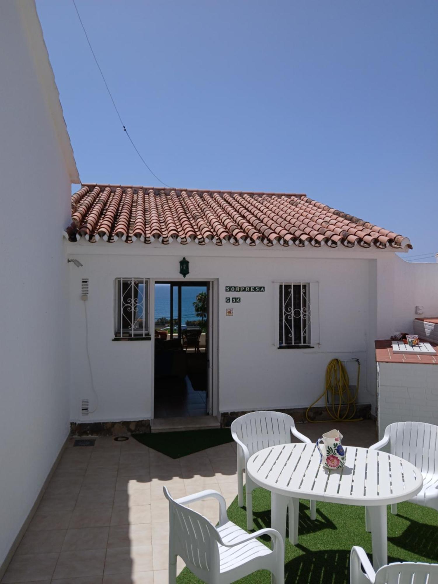 Beach House With Beautiful Sea View La Cala De Mijas Extérieur photo