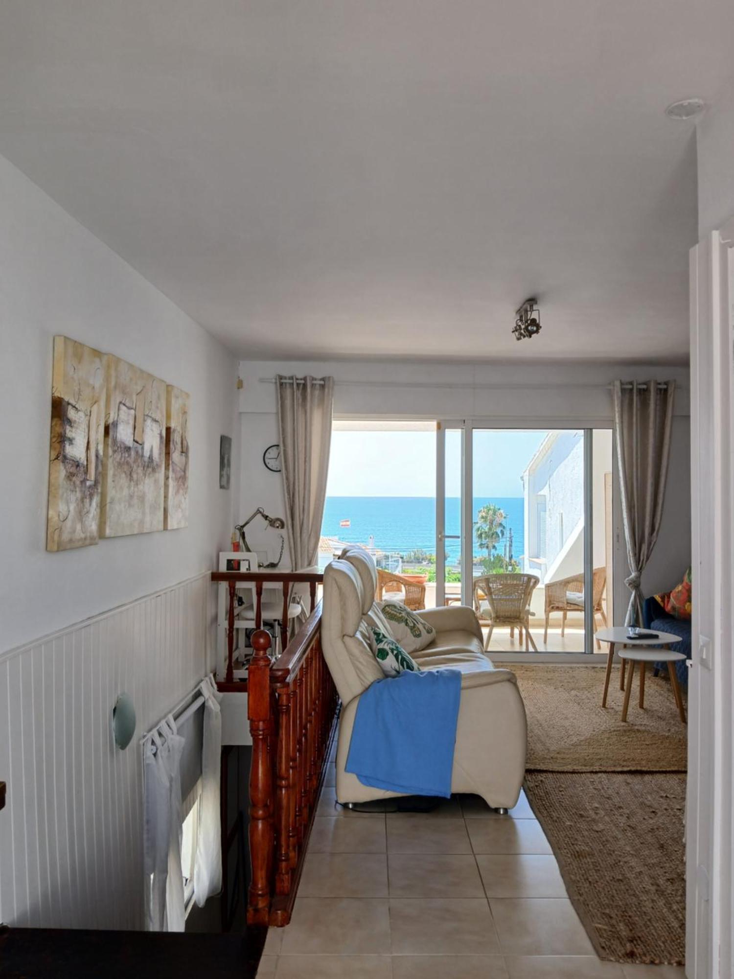 Beach House With Beautiful Sea View La Cala De Mijas Extérieur photo